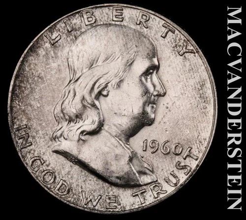 1960-P Franklin Half Dollar — photo from the most recent tracked eBay sale