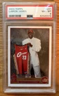 Topps 2003-04 Topps Draft Pick LeBron James #221 Base Rookie Card PSA 8