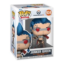 Figura coleccionable de vinilo Funko Pop Games Overwatch 2 Junker Queen Edades 3