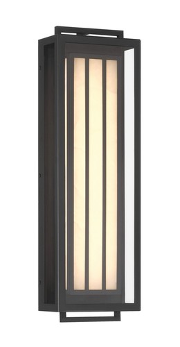 Sand Coal LED Outdoor Wall Mount from the Eastly Collection