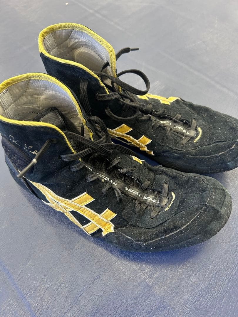 ASICS Wrestling Shoes 26cm Used Training Combat Sports Lightweight Japan ModelX7 thumbnail 7