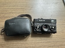 UNTESTED Rollei 35 Black Body Compact Film Camera 40mm f3.5 Lens