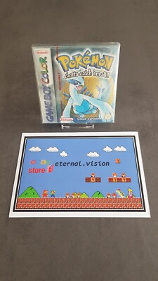 Pokémon Argent Sur Game Boy Color - Version Officielle Française - Très Bon état