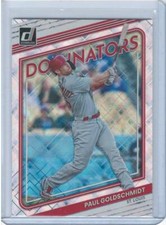 Paul Goldschmidt 2022 Donruss #D-9 Dominators Diamond St. Louis Cardinals