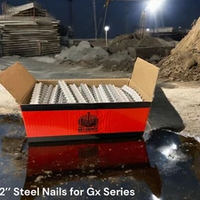 GX CONCRETE NAILS AND GAS FOR HILTI GUNS