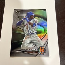 2022 Bowman Platinum Baseball Jaylen Palmer RC #TOP-74 New York Mets Rookie 