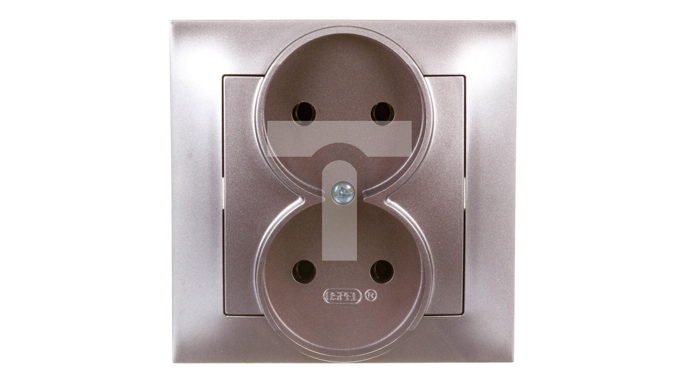 IMPRESSION Double socket b / u titanium GP-2Y / 23 /T2UK