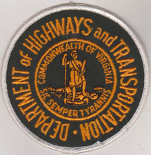 Virginia Dept. of Highways and Tranportation older patch