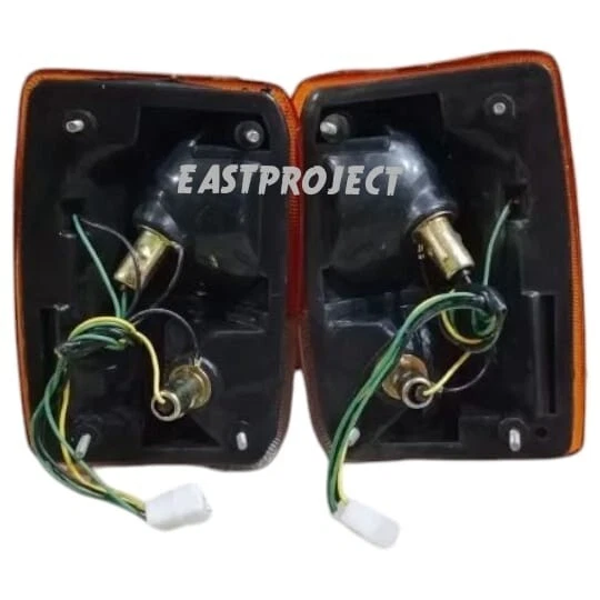 Par de luces de esquina intermitentes delanteras Isuzu Trooper Holden Jackaroo 1969-1987 L/R Foto 4 de 4