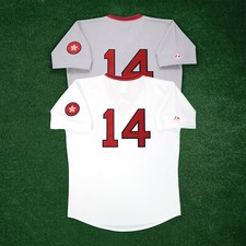 Jim Rice 1976 Boston Red Sox Cooperstown Home Road Throwback Jersey