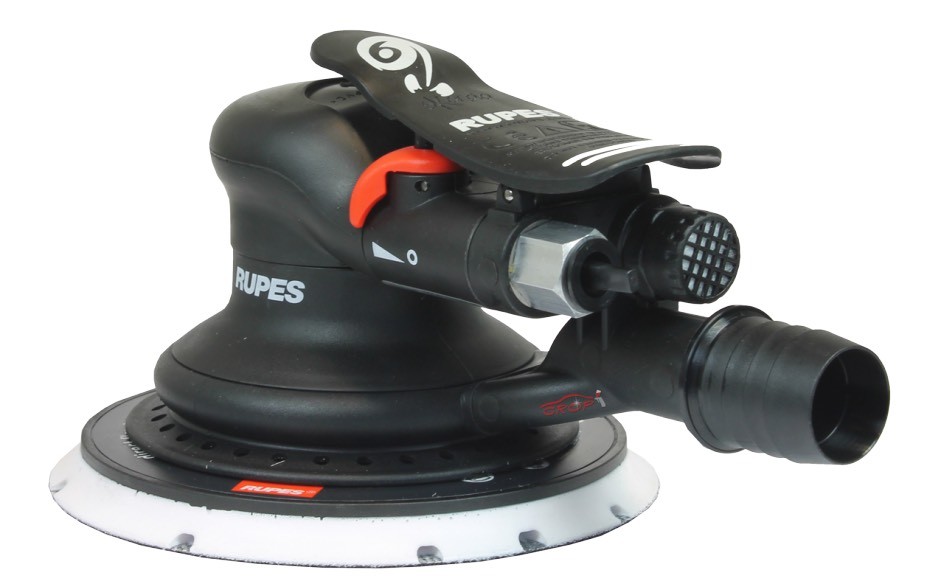RUPES Skorpio MKIII Orbital Air Pneumatic H&L Palm Sander 150mm 6" 3mm Orbit