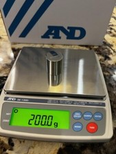 A&D Everest Compact Balance EK-1200i,Jewelry Scale 1200 X0.1g,NTEP, RS 232