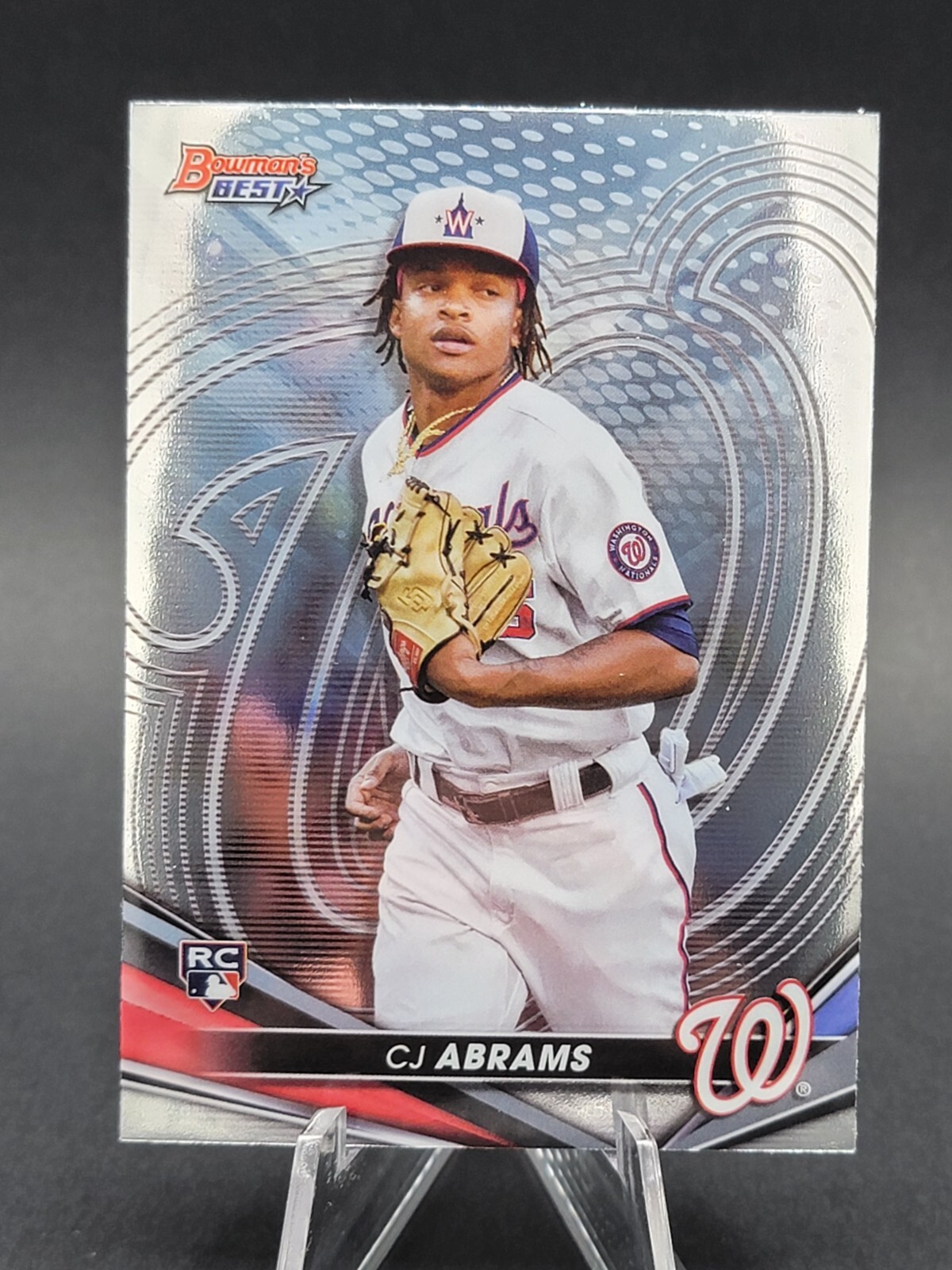 2022 TOPPS BOWMANS BEST CJ ABRAMS ROOKIE CARD 49