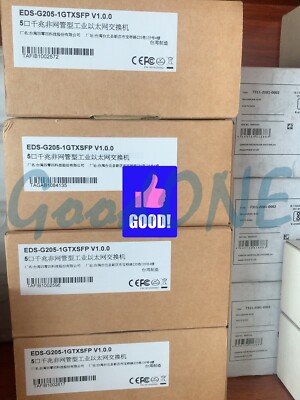 1PC NEW MOXA EDS-G205-1GTXSFP 5-port Gigabit Switch