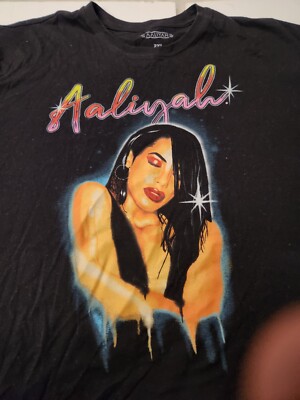 Aaliyah アリーヤ Tシャツ ヴィンテージ 90s R&B hiphop Hip HOP(ヒップホップ) R&BTシャツの取り扱い 販売- Aaliyah( アリーヤ