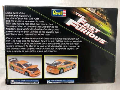Revell 1/25 Fast and the Furious Orange Mitsubishi Eclipse Metal