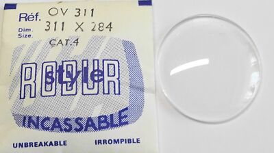 Glas Armbanduhr Oval 31.1 X 28.4 MM CAT.4 - DOME - Base Plate