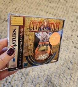 Civilization - SEGA Saturn Game NTSC T-2003G Japanese BRAND NEW SEALED