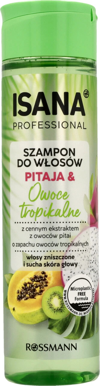 Isana Professional Shampoo Pitaya & Tropical Fruits Vegan 250ml