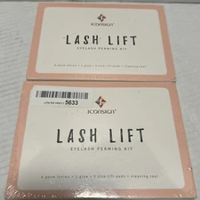 Set Of 2 Lash Lift Eyelash Perming Kit  - New Sealed - Exp 04/2025