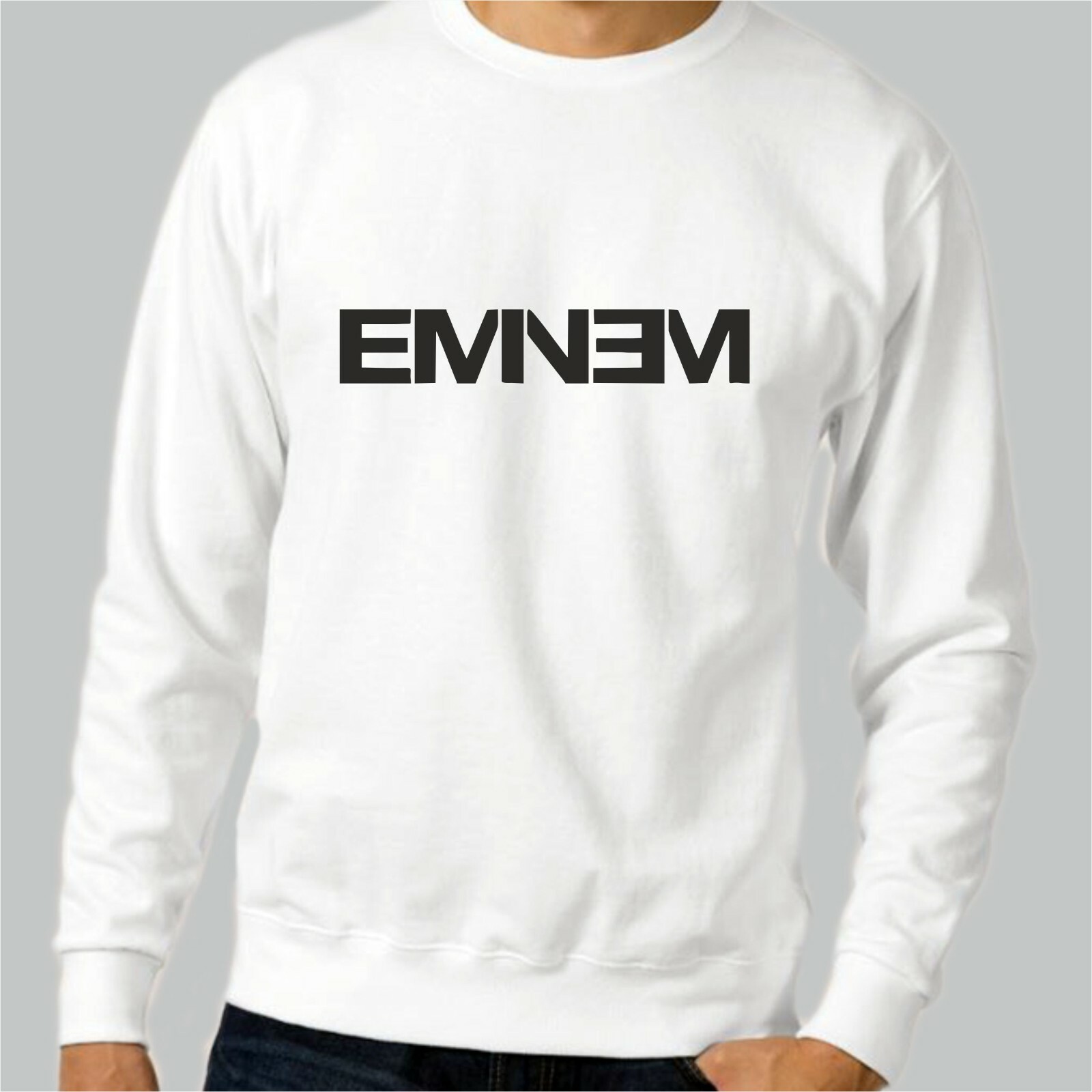 Felpa unisex Signature Eminem Hip Hop Slim Shady Fan Gift Rap God Tour Felpe grafiche Felpa con cappuccio oversize moda uomo donna  200000343