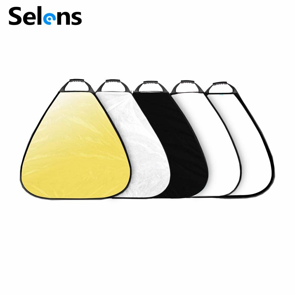 Riflettore 5 In 1 Selens Selens Riflettore 5 In 1 - 80cm Triangolo - Foto 7