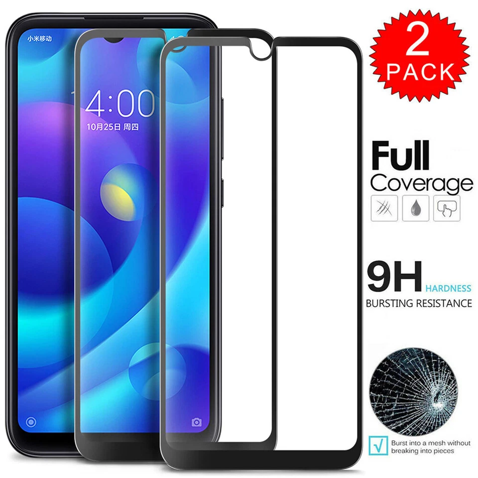 适用于小米 Redmi 14C 13 13C 10 10A K70 K60 Pro 钢化玻璃屏幕保护膜 — 第 3/4 张图片