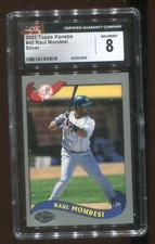 Raul Mondesi  2003 Topps Kanebo Japan #48 Silver Graded 8 Mint by CGC