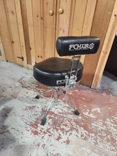 Tama 1st Chair Drum Throne Systems Stool with Backrest - Very Good Used Cond.