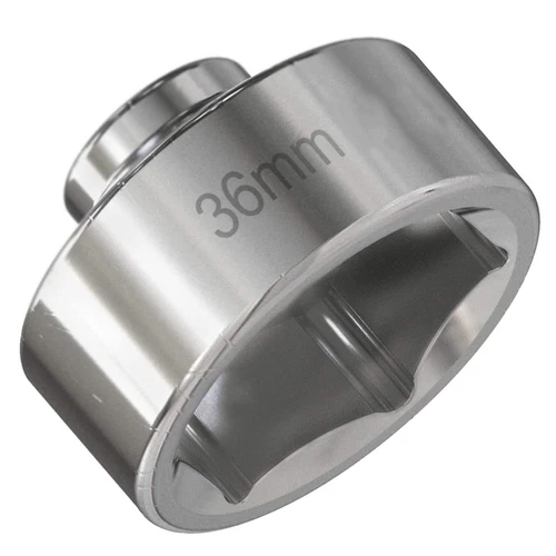 36mm Oil Filter Socket Tool 3/8"Drive Cap Remover Low Profile Socket Wrench C2C6