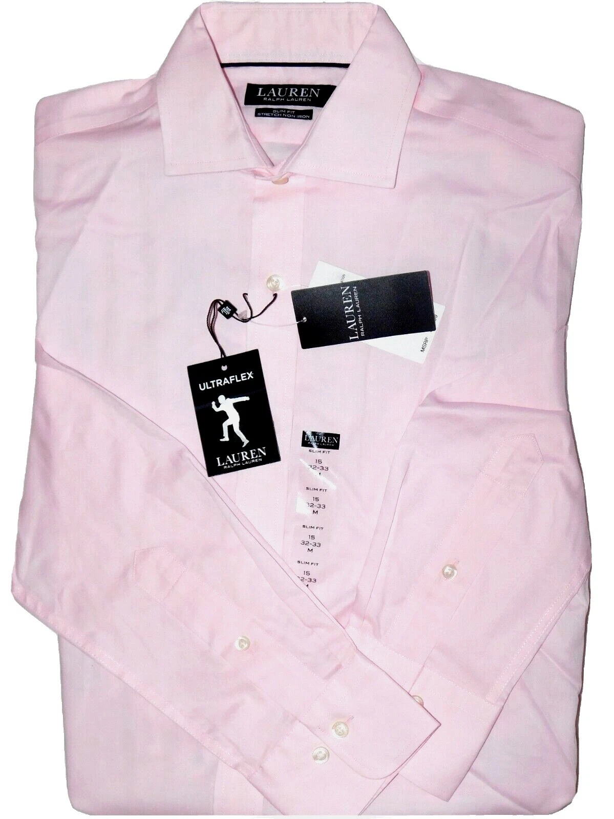 Ralph Lauren Long Sleeve Slim Casual Button-Down Shirts for Men