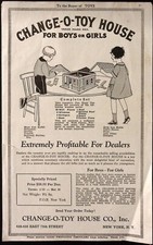 Change O Toy House Co New York City Doll House Print As c1930s