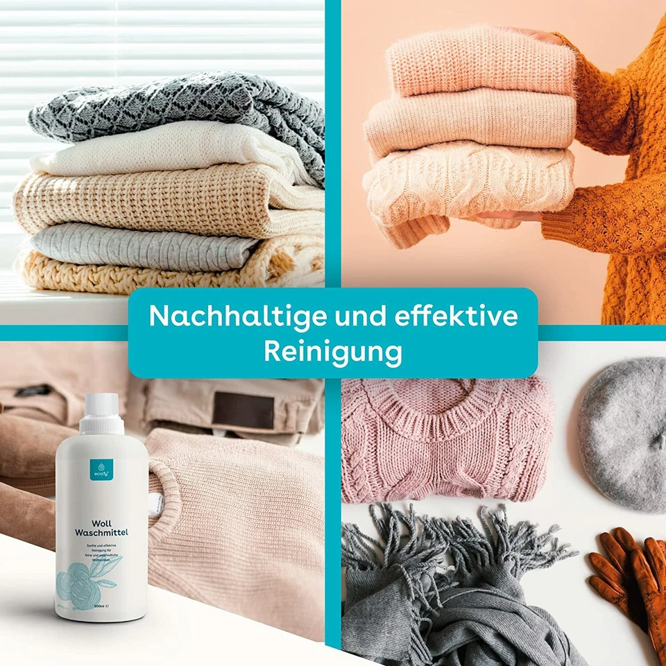 eco:fy Wollwaschmittel Feinwaschmittel Wolle Waschmittel Merino Lanolin öko - Bild 3 von 4