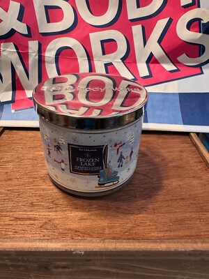 Bath & Body Works FROZEN LAKE Wick Candle NEW