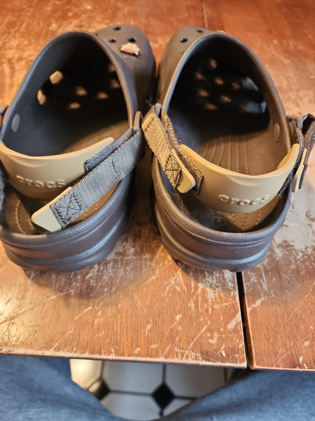 Mens Clogs Crocs Classic All-Terrain Clog. Size 11. Super Mario Brothers themed.