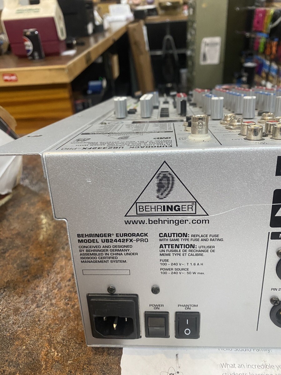 behringer ub2442fx-pro | eBay