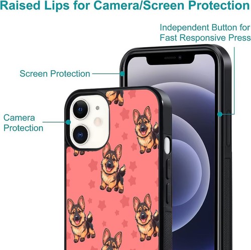 Phone Case For Apple iPhone 12 13 14 15 16 Pro Max Collage german shepherd - Picture 23 of 25