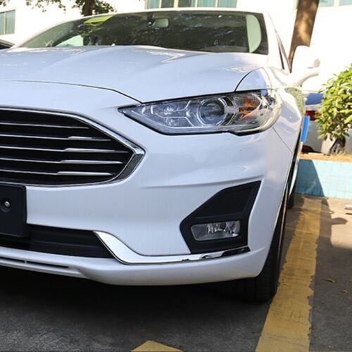 Chrome Front Grille Bumper Fog light Lamp Cover For Ford Fion Mondeo 2020-2019 - Picture 7 of 7