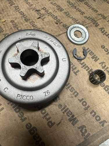 STIHL OEM CLUTCH DRUM SPROCKET 1123 640 2003 3/8" PICCO 6T 017 018 C MS180C 019T