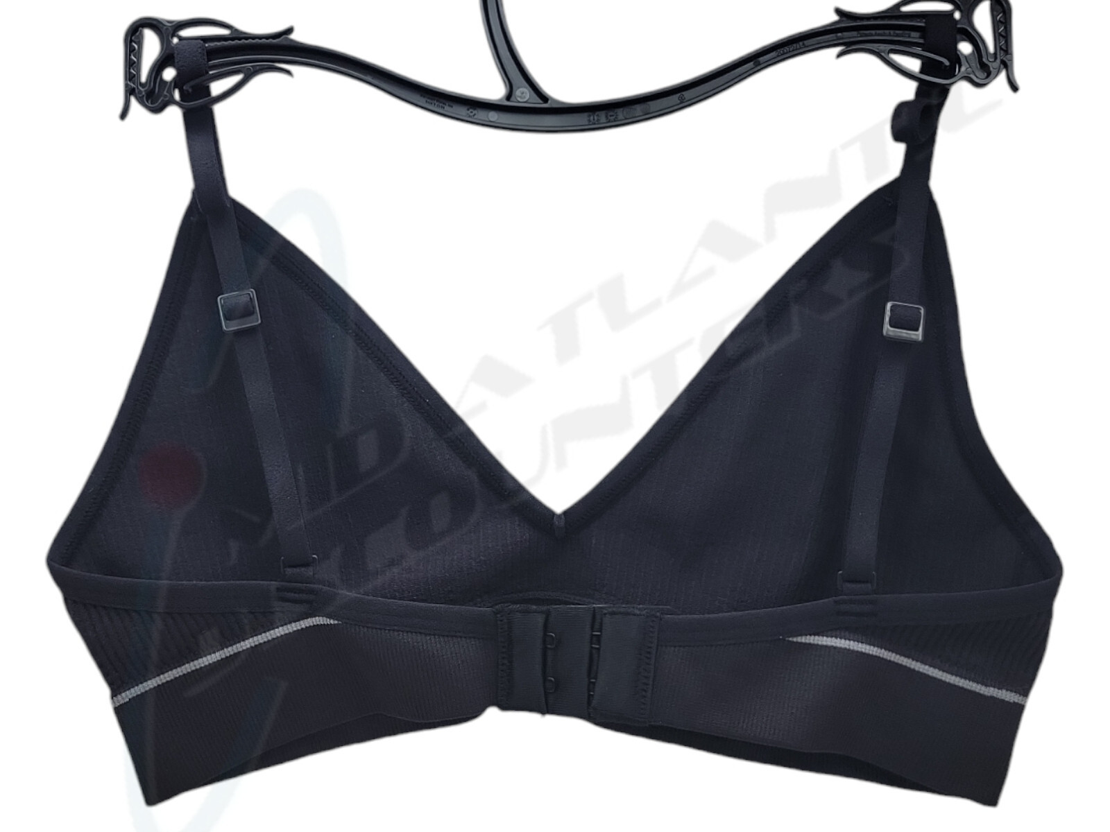 Hanes Originals Ribbed Seamless Triangle Bralette Unlined Wireless Bra ...