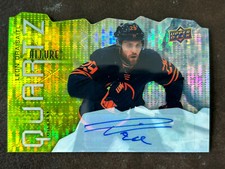 2021-22 Upper Deck Allure Leon Draistal Quartz Autograph AQ-LD