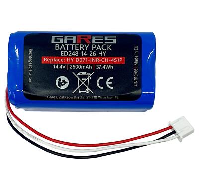 Akku für Blaupunkt BlueBot XSMART BPK-VCBB1XBN BPK-VCBB1XTE 2600mAh