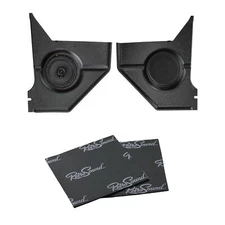 RetroSound Kick Panels For 1967-68 Ford Mustang w/ KPR2 Rings &  Sound Dampening