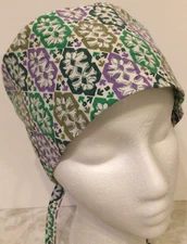 Lined Medical surgeon’s Surgery Scrub Hat Chef Dental Veterinarian Chemo Cap