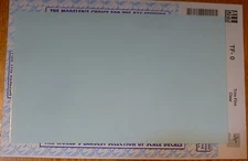 Microscale Decal  #TF-0  (All Scale) Trim Film Clear (Decal Sheet)