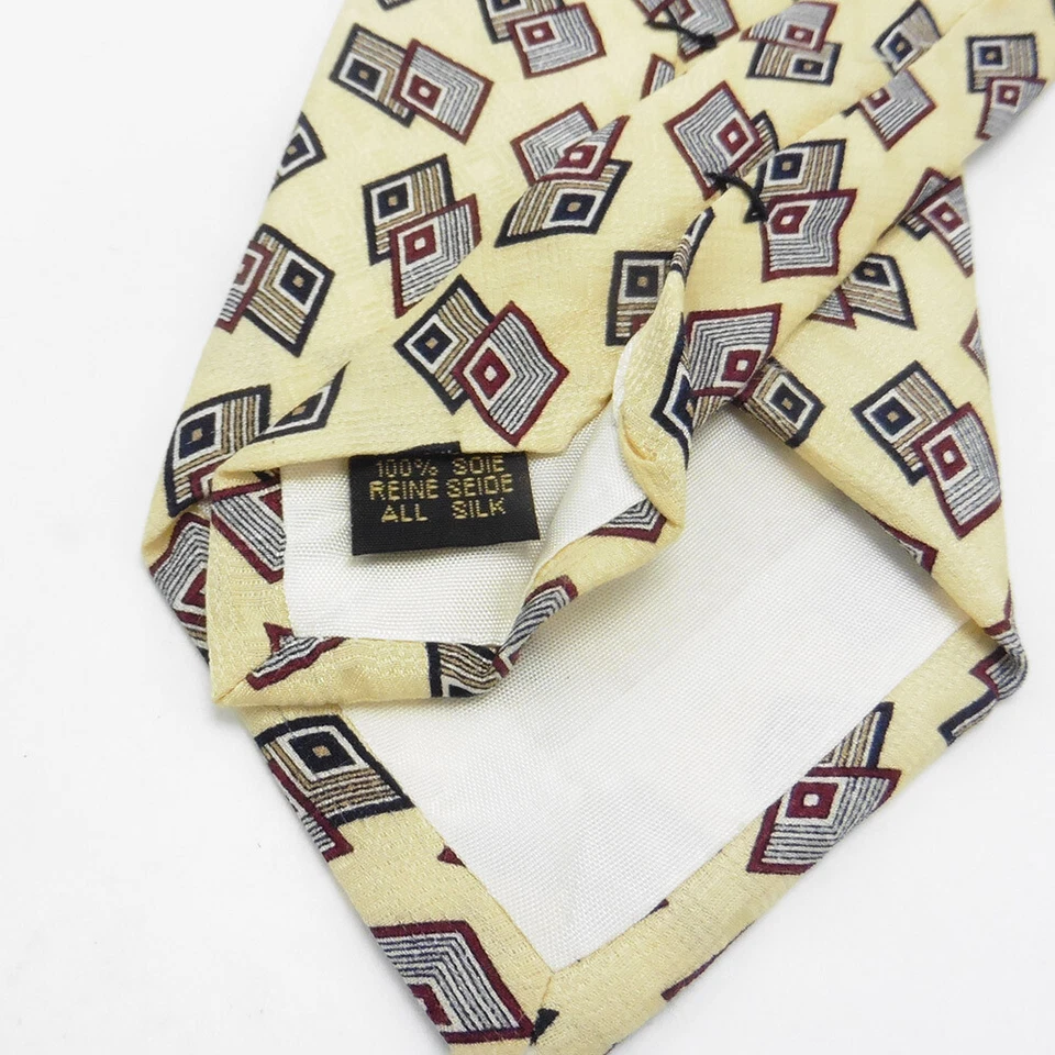 Corbata Colección Corporativa Jos A Bank 100% Seda Cosida a Mano EE. UU. Foto 3 de 4