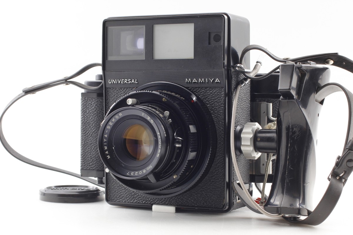 MAMIYA UNIVERSAL/100mm F3.5レンズ #2413 MAMIYA UNIVERSAL + 100mm F3.5 + 6X7 ROLL FILM HOLDER – 東京