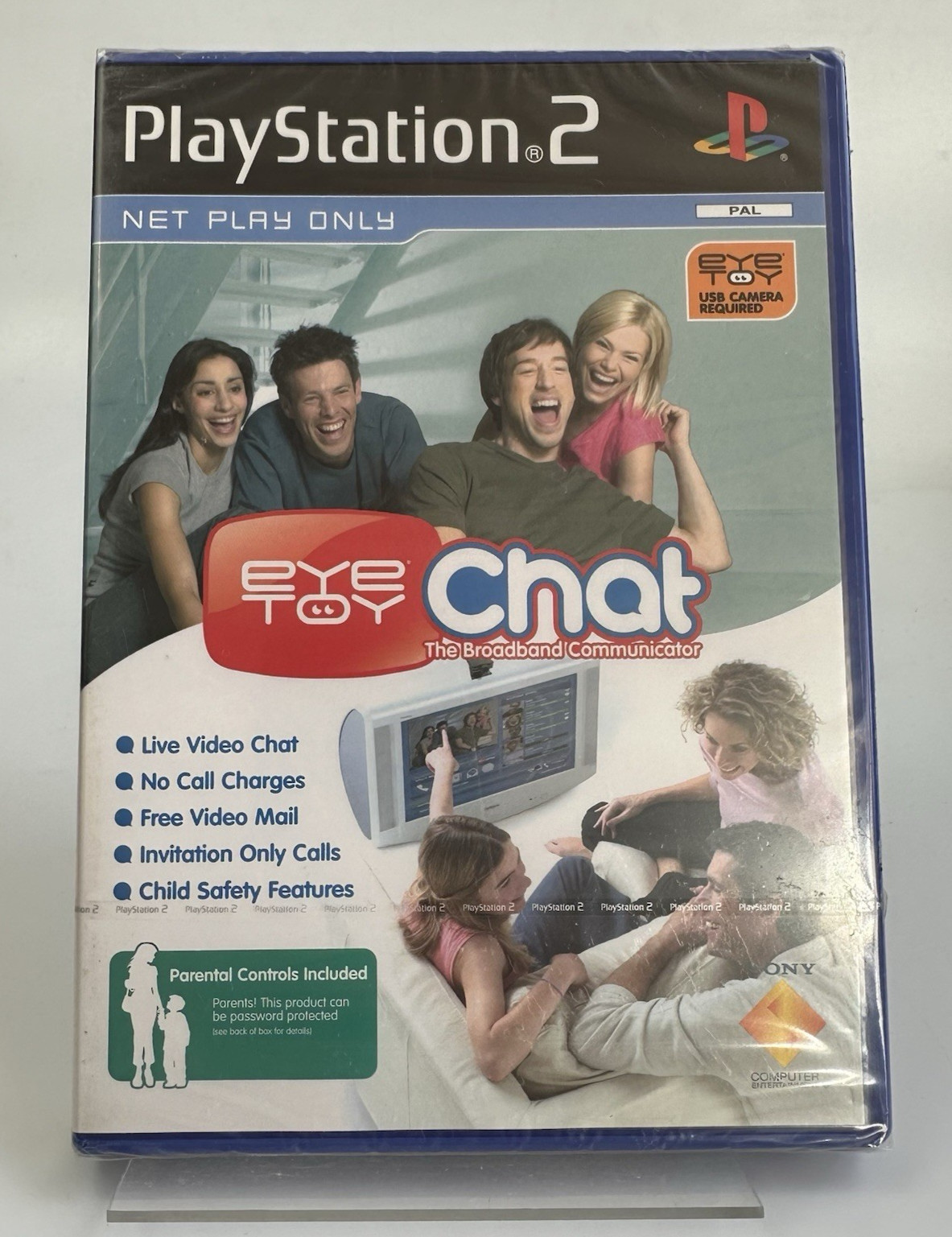 PS2 EyeToy: Chat, New And Factory Sealed