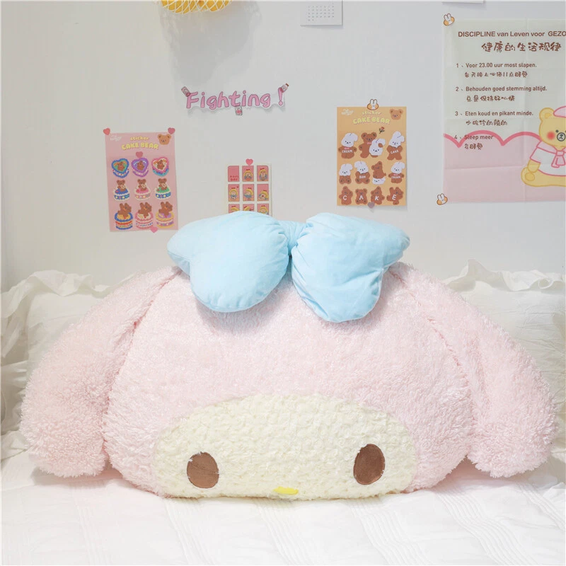 Linda almohada My Melody almohada cama cojín respaldo grande juguete regalo 65x100 cm Foto 4 de 4