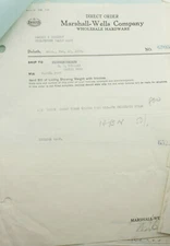 1929 Lamson Goodnow Marshall Wells Co Duluth MN Hardware Ephemera P1223A